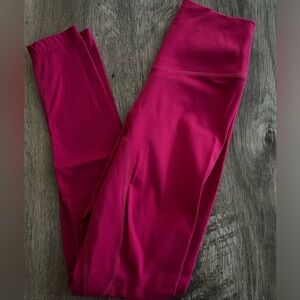 Hot Pink Vitality Leggings